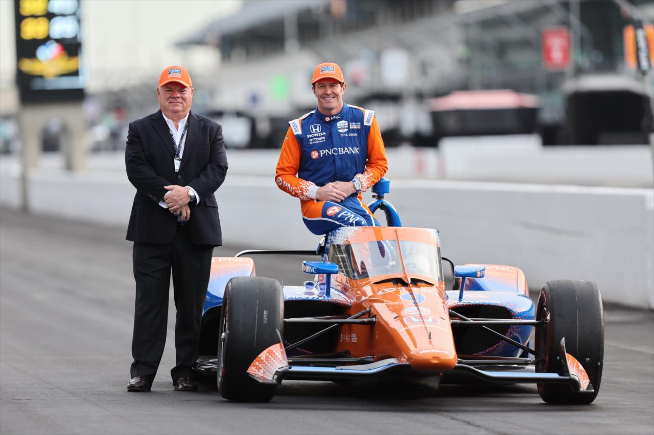 Chip Ganassi and Scott Dixon - Indianapolis 500 Front Row - By: Chris Owens -- Photo by: Chris Owens